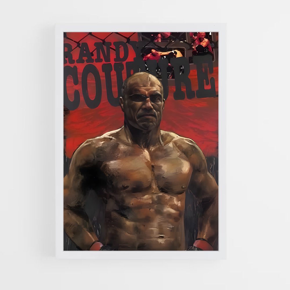 Poster Randy combat – affiche MMA (vue 3)